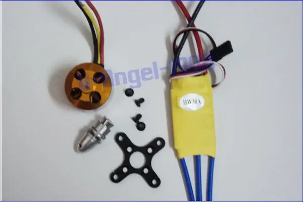 XXD A2212 A2208 930KV 1000KV 1400KV 2200KV 2700KV бесщеточный двигатель с 30A бесщеточный ESC контроллер скорости двигателя для радиоуправляемого дрона