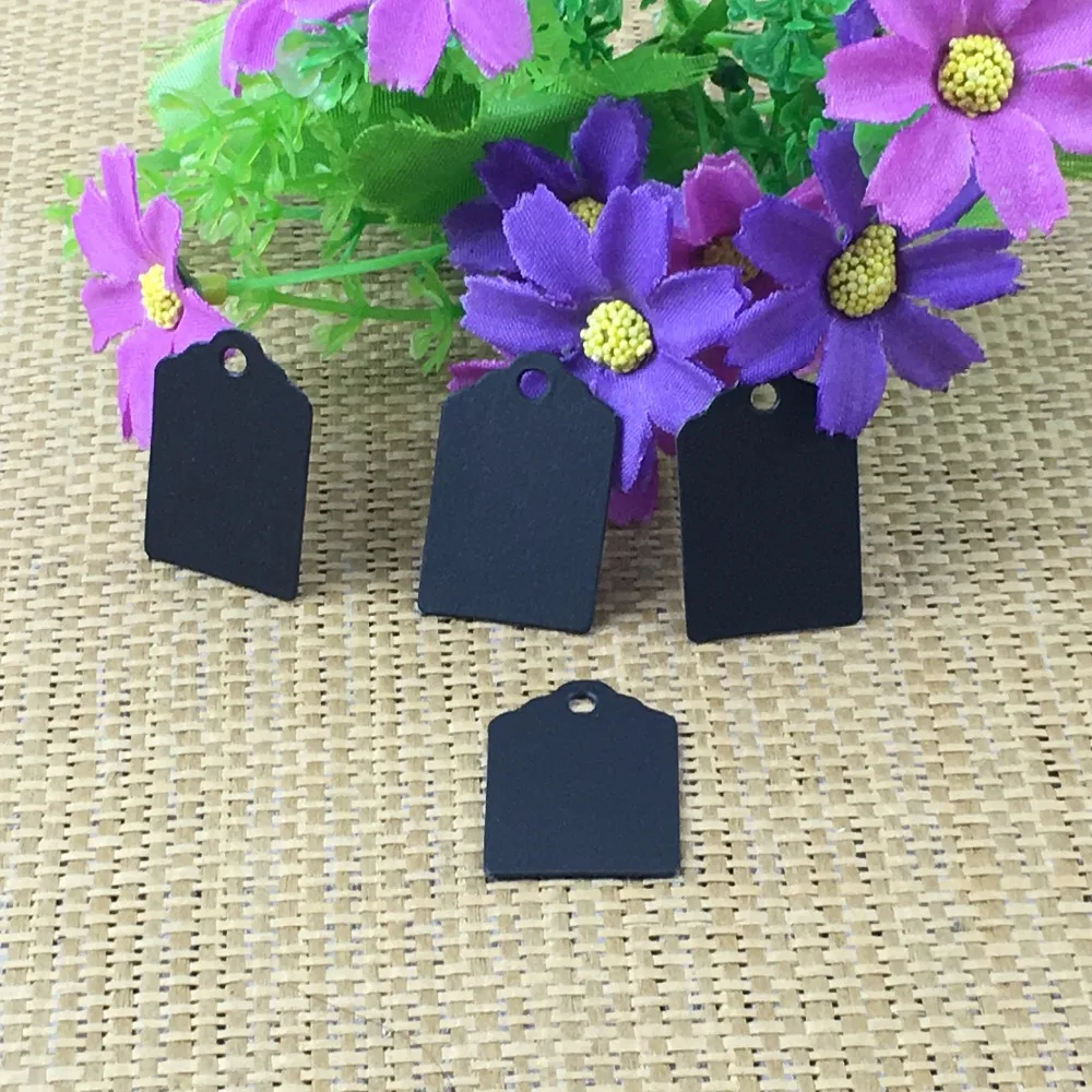 400 шт./лот 3*2 см Маленькая кружевная головка гребешка карта пустая багажная бирка