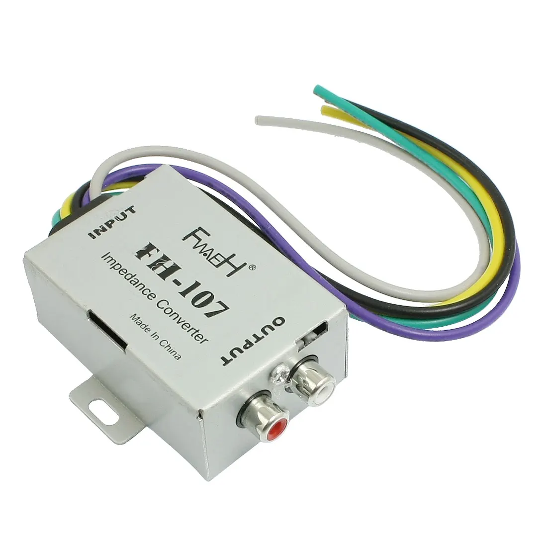 

Uxcell Universal 23cm Vehicle Automotive Car High to Low Speaker to 2 Female RCA Socket Audio Amplifier Converter