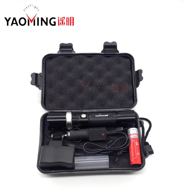 Полицейский фонарь CREE Q5 для кемпинга на открытом воздухе светодиодный фонарик