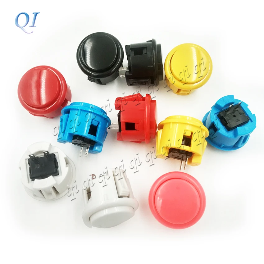 1 шт. копия sanwa 30 мм кнопочный переключатель высокого качества для рукоделия