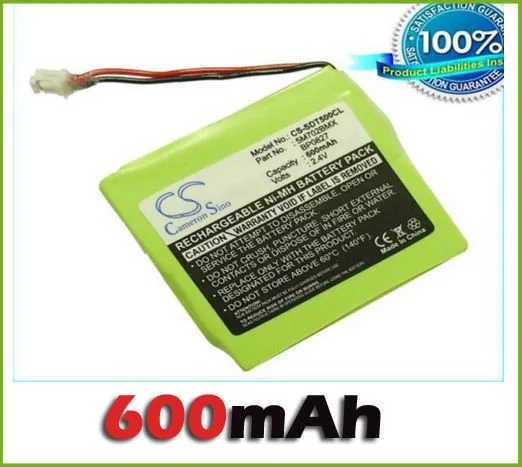 Беспроводной телефон Аккумулятор для Audioline SLIM DECT 582, TEXET TX-D7400