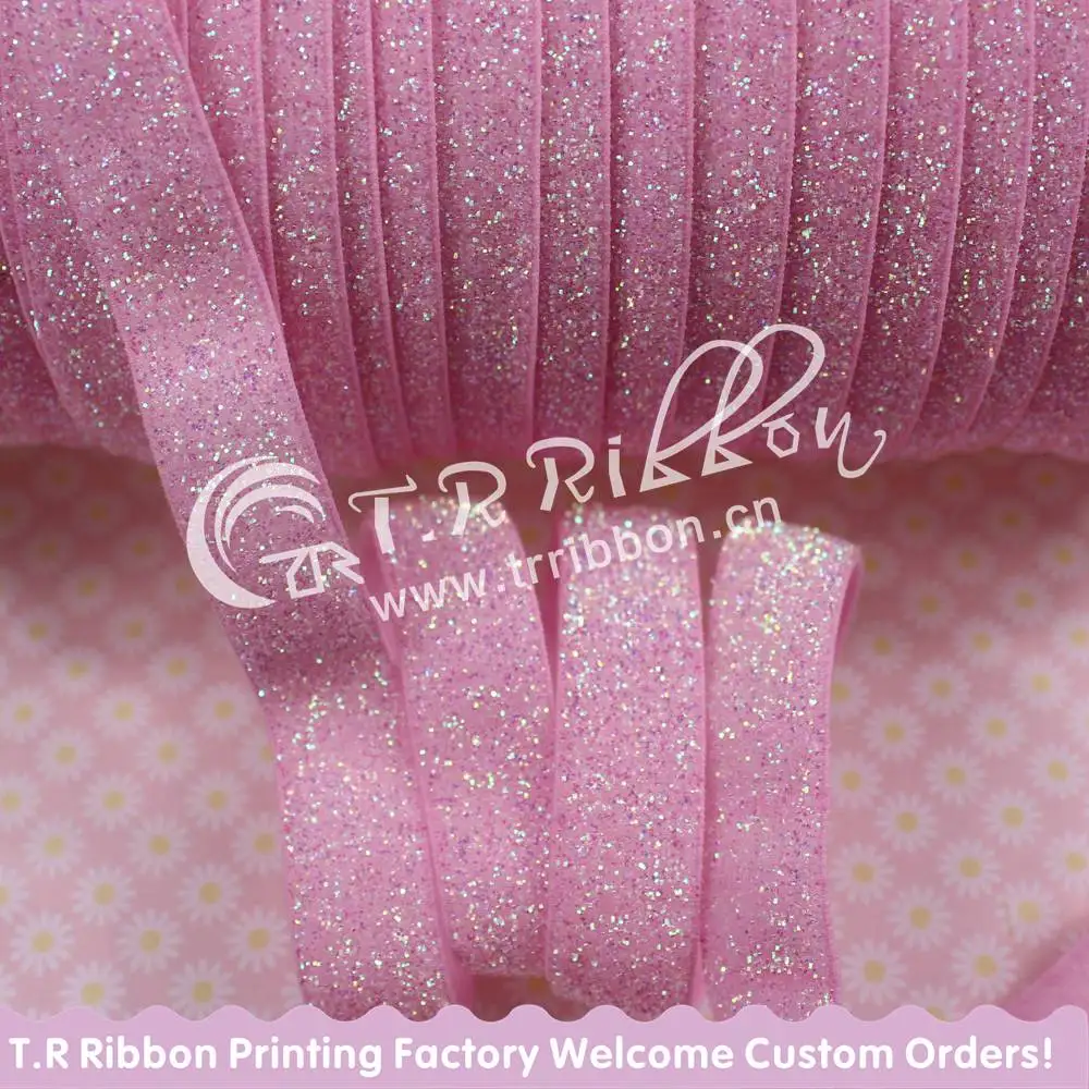 

Free shipping wholesale DIY hairbands elasticglitter ribbon Metallic velvet ribbon #M-10T(1)