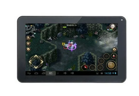 Подарок Bluetooth 9 дюймов Android 4,2 Allwinner A23 Cortex A8 512MB 8GB емкостный экран дешевый планшетный ПК