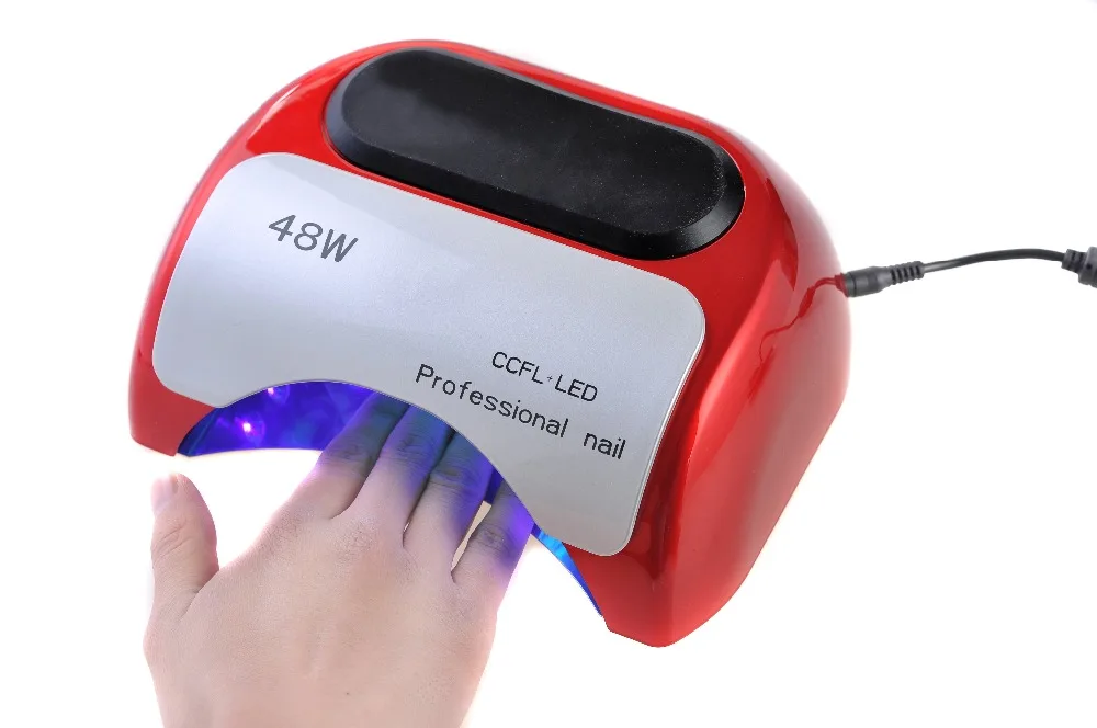 Большая Акция лак для ногтей 110 В 220 48 Вт УФ гель лампа профессиональные
