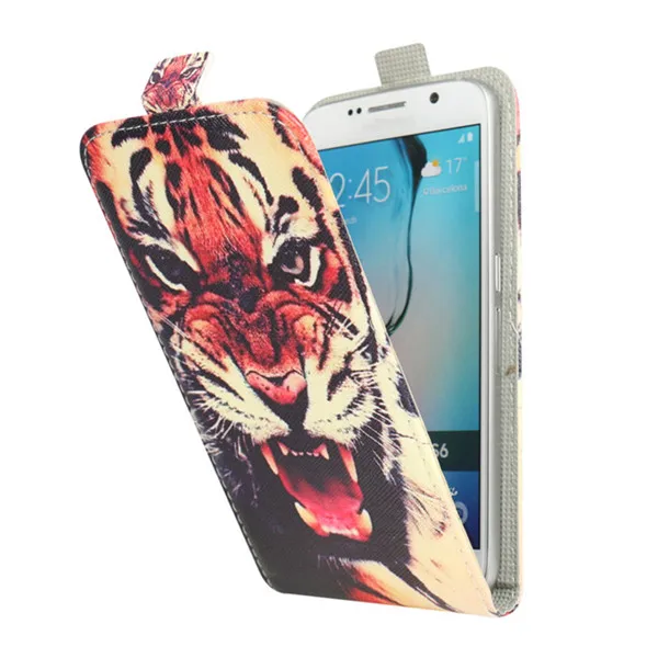 Luxury Elegant Universal 4.5&quot Printed Butterfly Animal Case Cover For DEXP Ixion M145 Link Flip PU Leather Gift K2 |