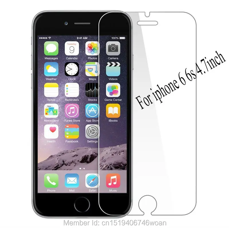 Для iphone 6 6s защитное стекло закаленное ecran protecteur guard vitre pelicula vidro на экран для ipone 4 7