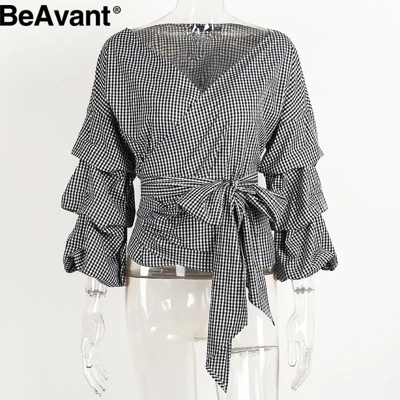 BeAvant/белая блузка на бретельках рубашка Осень 2016 сексуальная хлопковая крутая с