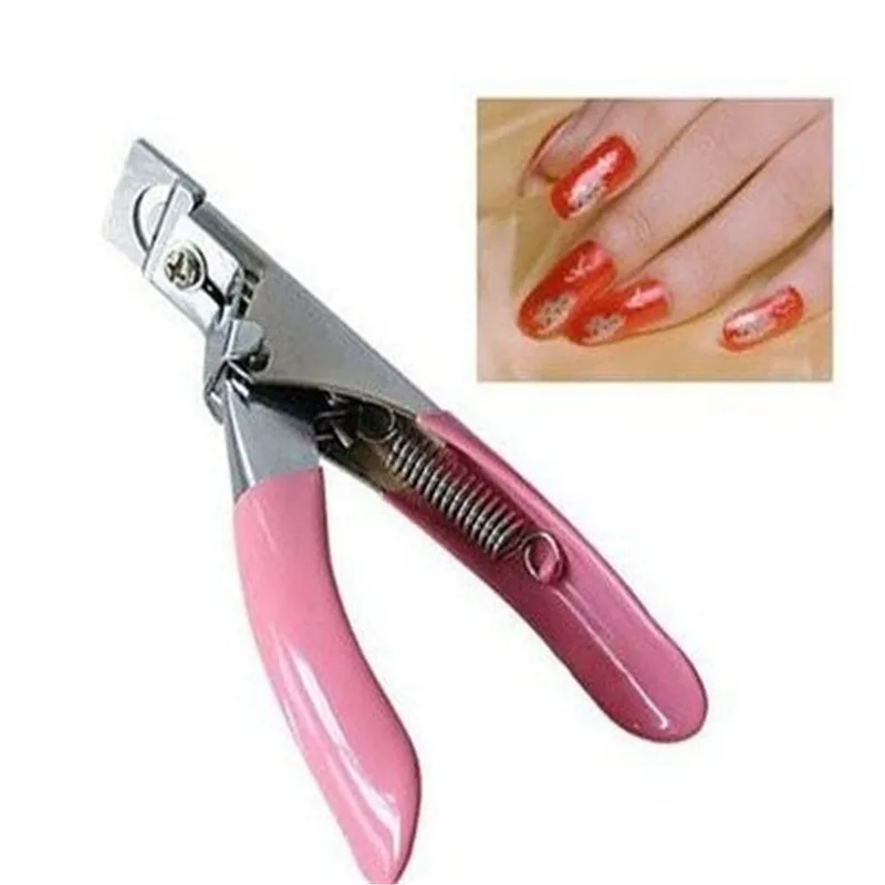 Nail Clipper Edge Cutter False Shear Tips Fake Stainless Steel planted Gel Art Tools | Красота и здоровье