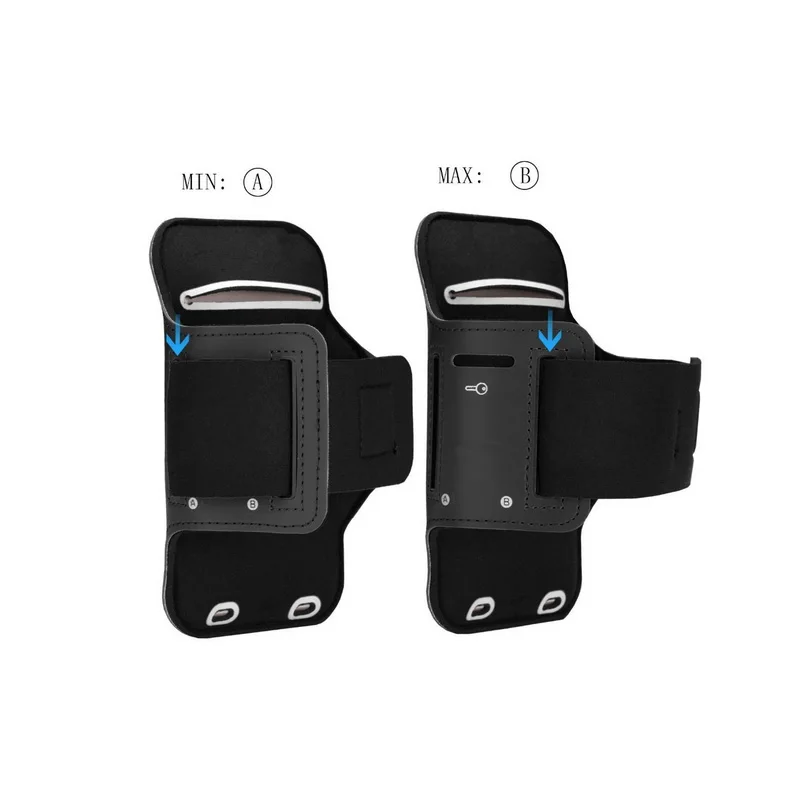 Повязка на руку для смартфона бега тренажерного зала занятий спортом пояс сумка