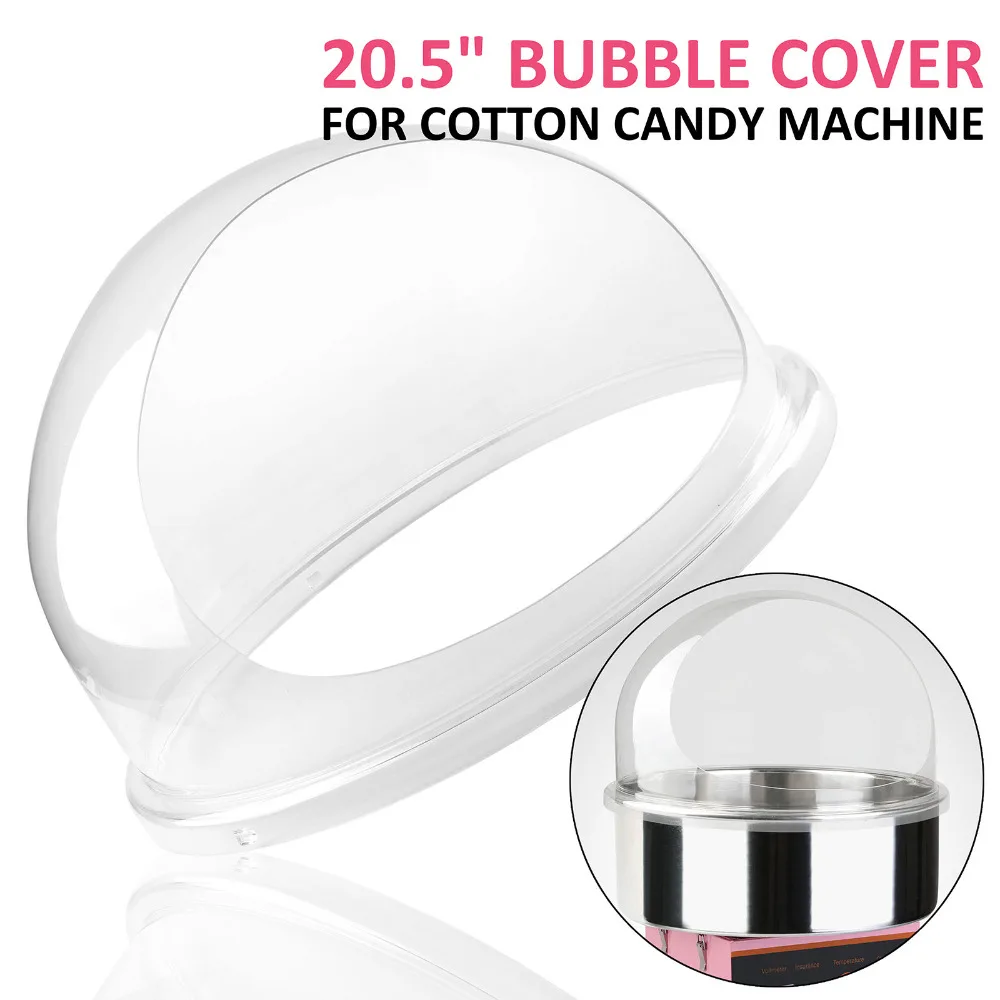 

Cotton Candy Machine / Floss Maker Clear 20.5" Bubble Cover Shield commcial