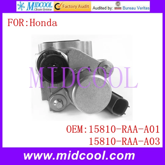 Новый Соленоидный клапан контроля масла VVT с регулируемым временем OE NO. 15810 RAA A01 A03