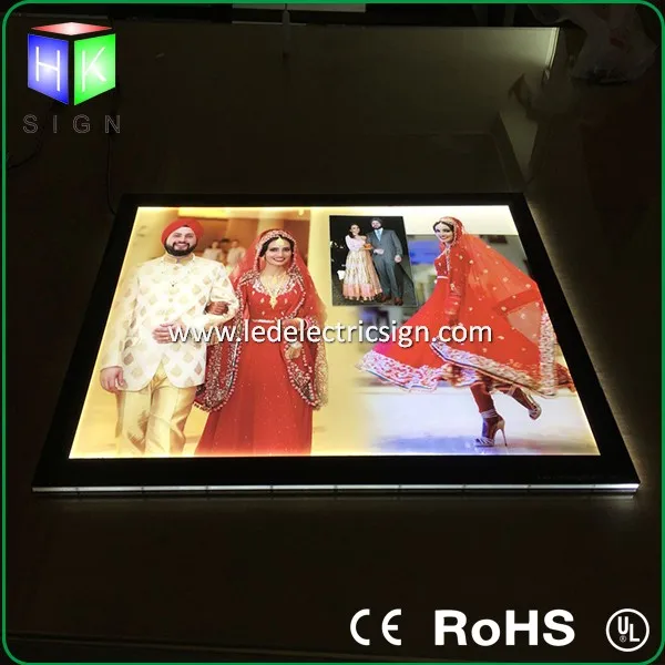 

Super beautiful wedding crystal led light box