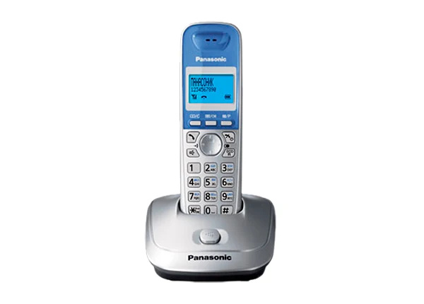 Panasonic KX-TG2511RUS DECT телефон ЭКО-режим возможность установки на стене время/дата