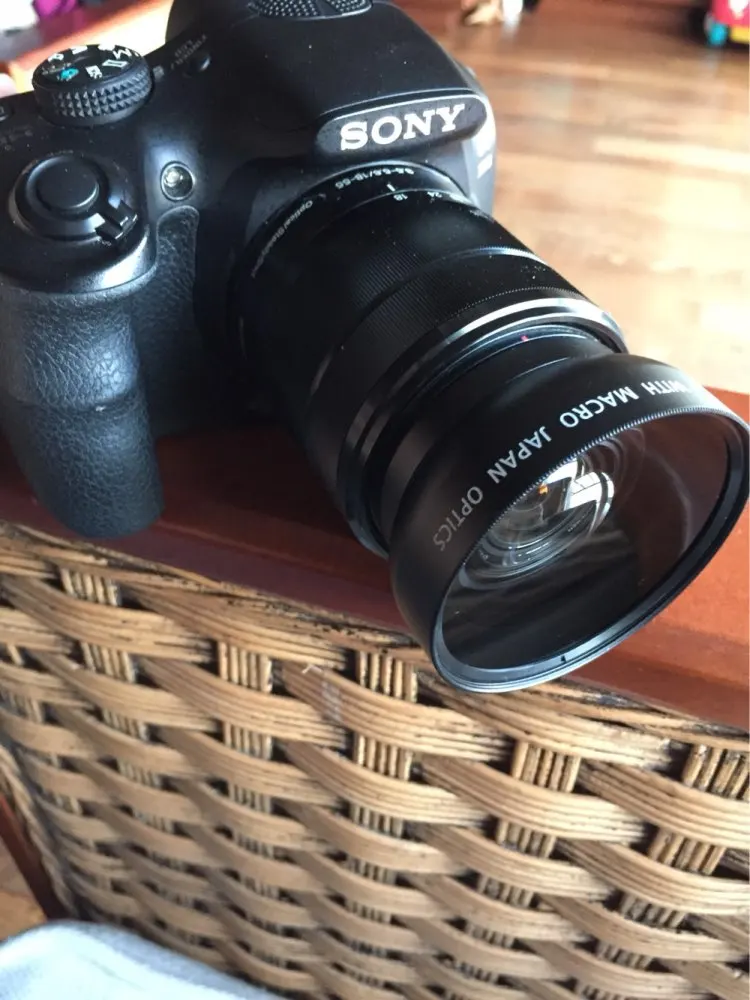 49 мм 0.45x Широкоугольный объектив с макросъемкой для sony NEX 5 Сменный Адаптер для объектива для sony Alpha NEX-3 NEX-5N A3000 w/18-55 объектив