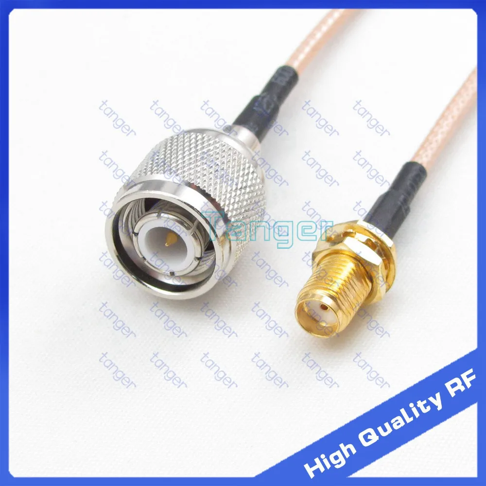 6 дюймовый разъем TNC штырь гнездо SMA со стандартным коаксиальным кабелем косичка