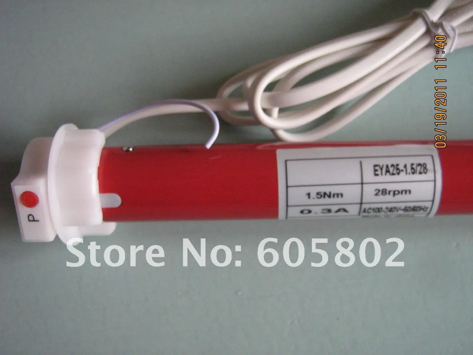 Двигатель переменного тока, 110 V-230 V, DIY, обновил ваши ручные жалюзи для дистанционного управления, используется для 38 мм головных рулонных жалюзи