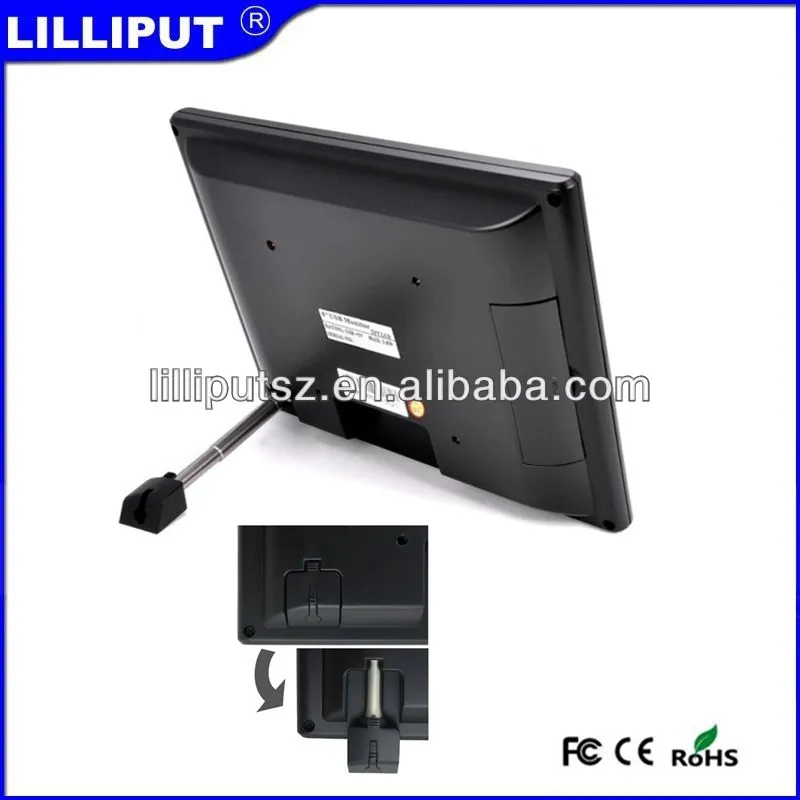 8 дюймов TFT ЖК-дисплей питаемые через USB порт монитора Lilliput UM-80/C не VGA Вход, просто USB Вход VESA Стандартный монитора держателя
