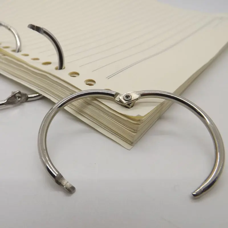Оптовая продажа, китайская фабрика, прямое никелированное кольцо для ноутбука, офисное связующее кольцо, высококачественное уплотнительно... от AliExpress WW