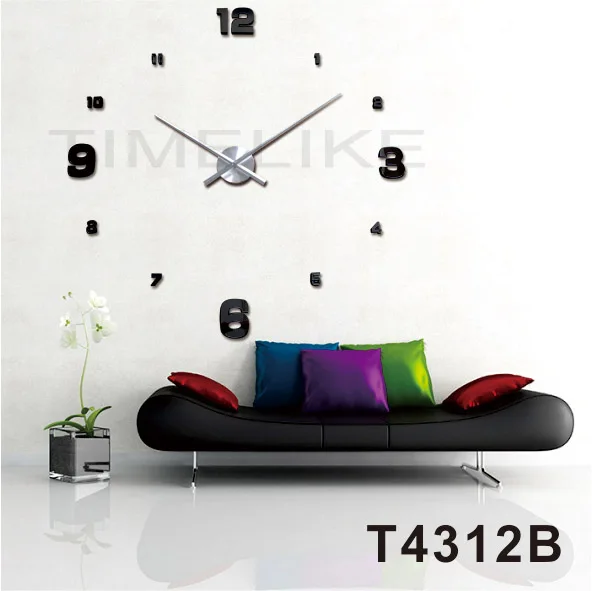 Новое поступление 2018 3D домашний декор кварцевые настенные часы сделай сам с