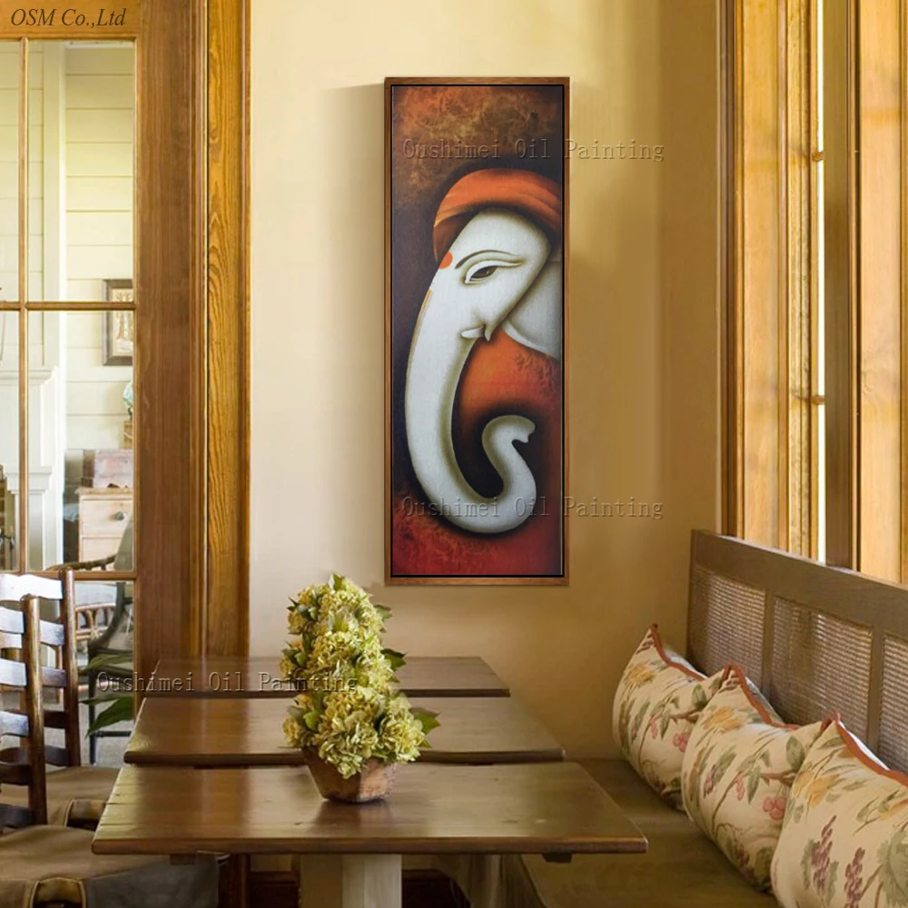 Ручная роспись высокое качество индийская картина маслом на холсте специальная