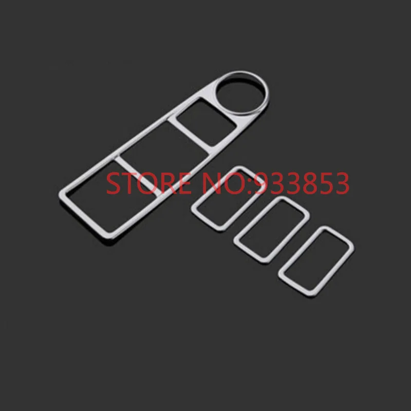 Наклейка на панель дверной ручки внешнее окно переключатель отделка для LHD MAZDAS