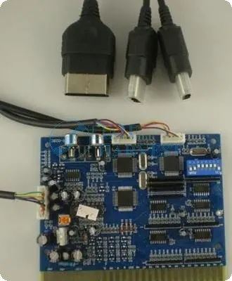 3 шт. xbox к JAMMA CGA таймер доска игры по таймеру плата преобразования PCB для монет CGA CRT монитор аркадная коробка механизма