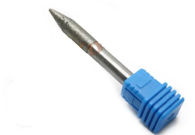 3 шт. Концевая фреза 15 градусов 6 мм с коническим шариком алмазные фрезы спеченным