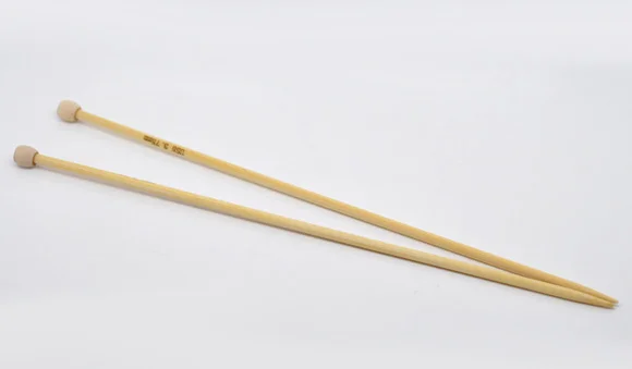 1 пара 23 см Бамбуковая спица SP (размер США 5/3 75 мм) | Дом и сад