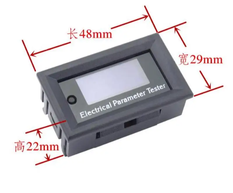 7 в 1 OLED измеритель электрических параметров напряжения тока мощности энергии