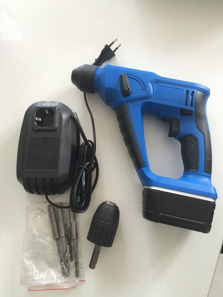 18V 1.0J 4800BPM 1300mAh Electric Cordless Rotary Hammer Rechargable Battery Hammers Wholesale Price | Инструменты