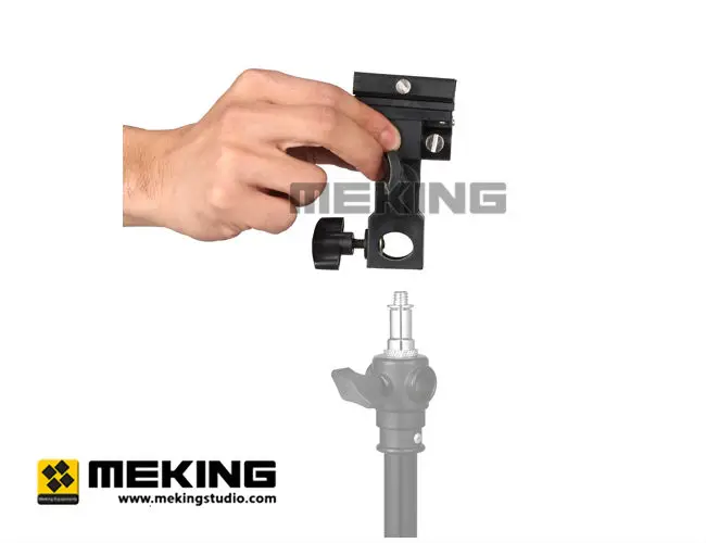 Meking Flash Hot Shoe Speedlite крепление для зонта держатель Поворотный Светильник Кронштейн B для триггера Горячий башмак вспышка