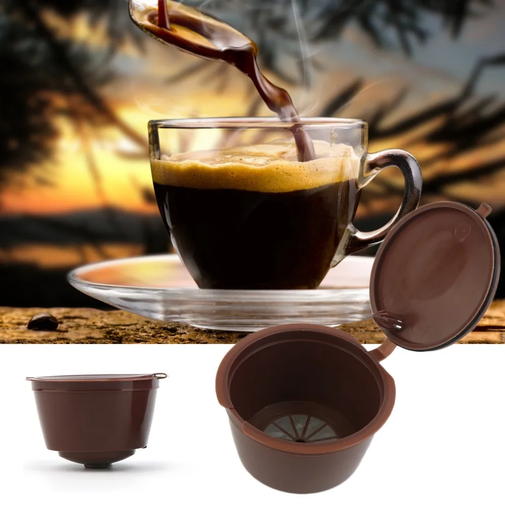 5 шт./упак. 250 раз многоразовые кофейные капсулы dolcegusto Nescafe Пустые Пластиковые
