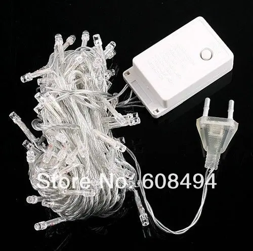 200 светодио дный м 20 M String Fairy Lights Рождество Xmas 64ft гирлянда сад дерево украшение Свадебная вечерние-синий