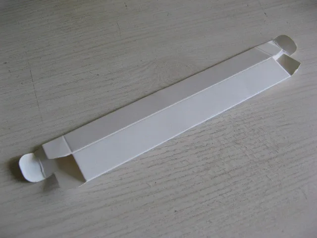 50 штук, белая коробка для ручек, размер 6,15x0,79x0,79 дюймов, 156x20x20 мм, бумажная упаковка, белая USB коробка, белая бумага, Подарочная коробка, белая коробка