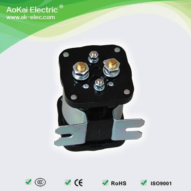 Один полюс 660в напряжение катушки непрерывной работы долг 12 В 200A магнитный DC