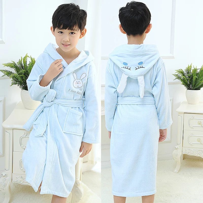 Самый утолщенный хлопковый детский банный халат, полотенце для купания, детский халат от AliExpress RU&CIS NEW