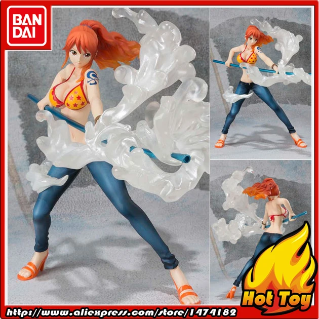100% Оригинальная фигурка BANDAI Tamashii Nation ZERO Nami Ver. Молочный шар от ONE PIECE|figure action|figure dragon