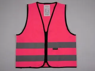 Детский жилет безопасности Hi Vis детский светоотражающий жилет-зеленый розовый желтый