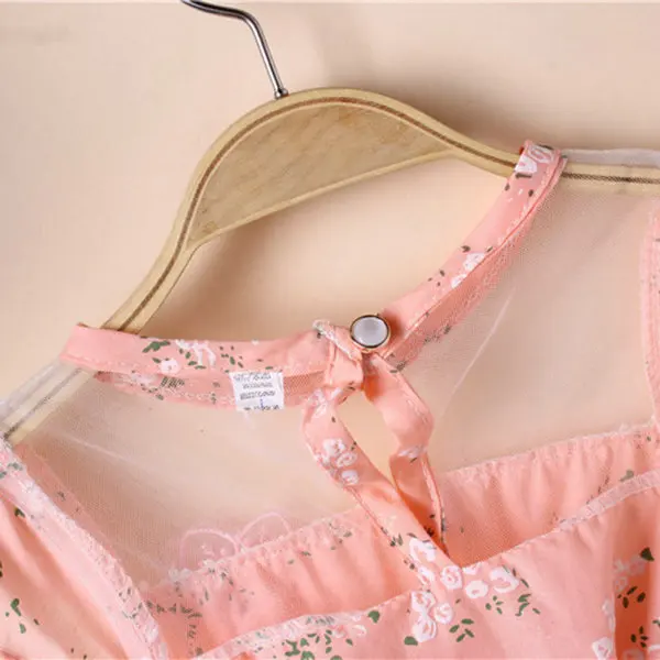 95% Cotton Summer Baby One-Piece Kid Girl Lace Floral Tunic Princess Party Dress Size S-XL | Детская одежда и обувь