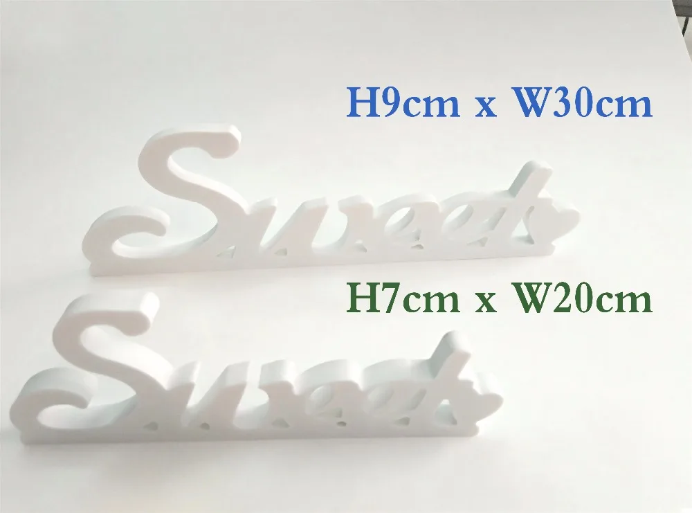 Домашнее свадебное украшение искусственная древесина белая фоторамка с буквами