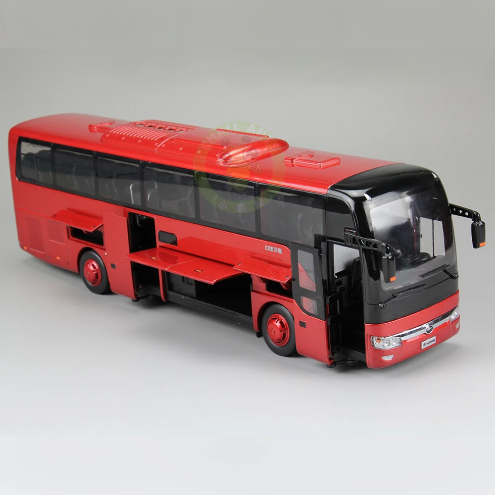 1/42 масштабная модель автобуса Китай YuTong автобус ZK6122H литая модель автомобиля автобус игрушки подарки
