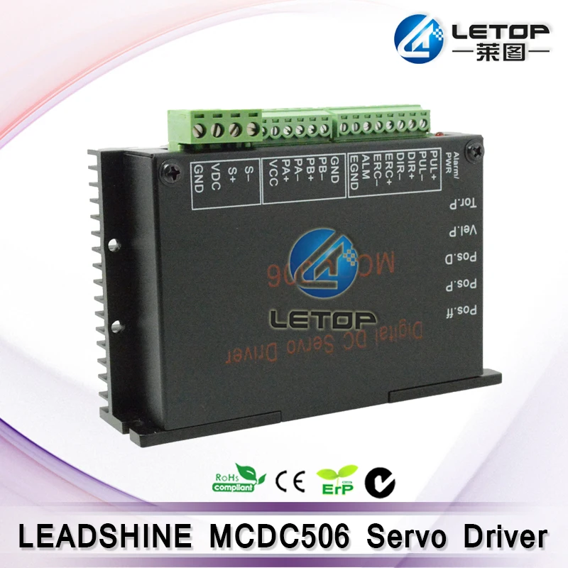 Совершенно новый! Сервопривод принтера Leadshine MCDC506 24 48 В 5 А 200 Вт|driver leadshine|leadshine