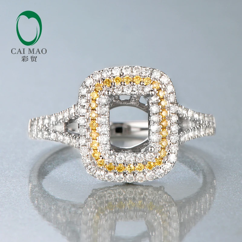 Женское кольцо из белого золота с изумрудом 18 к 0 85 карат|gold greek key jewelry|gold