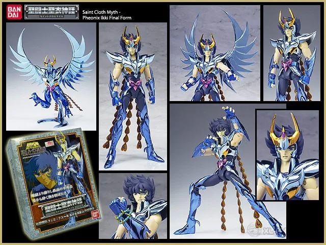 Ver Bandai Saint Seiya Санкт Ткань светское птица Феникс ИККИ Окончательный бронзовая ткань Санкт Ткань EX цифры
