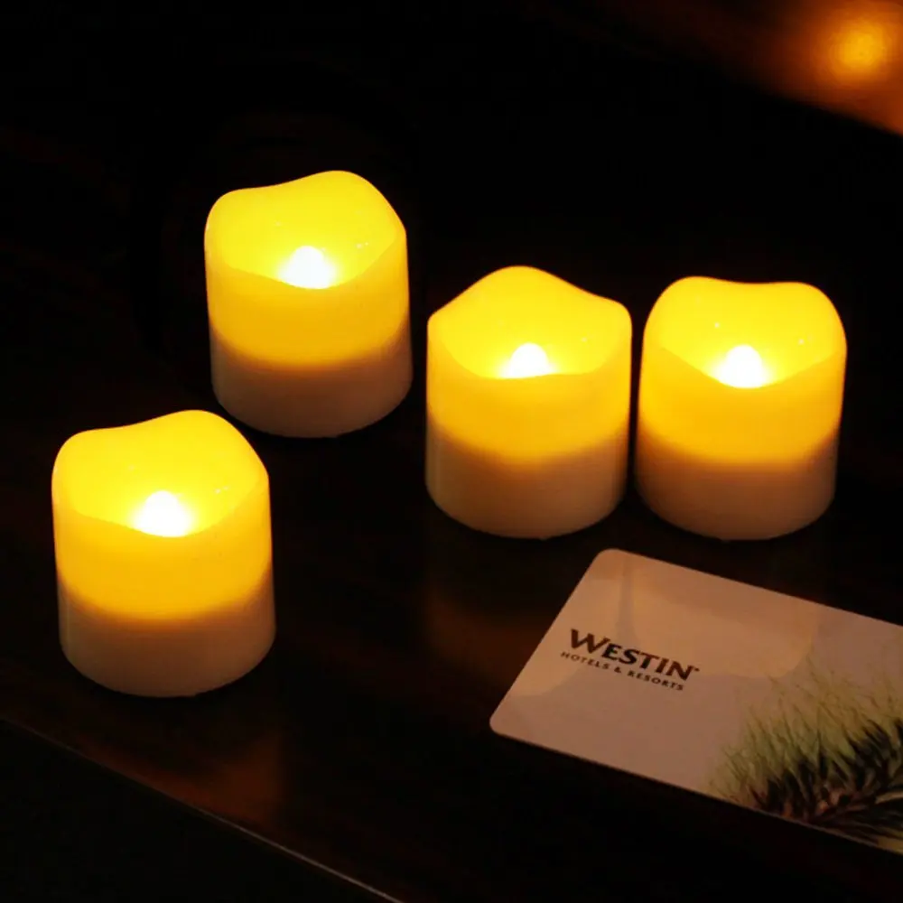 1 5 дюймовые мерцающие беспламенные светодиодные светильники на батарейках