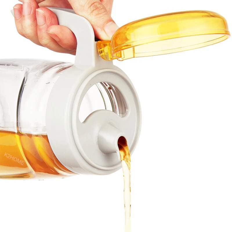 Стеклянный Горшок для масла емкостью 650 мл качественная банка уксуса бутылка