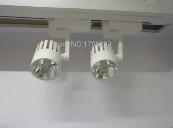 

Светодиодная дорожка, 2 шт./лот, 20W30W COB прожектор, рельсовая дорожка, 2-проводная, 3-проводная, EU, UK, US, RU, 85-265 в, теплая, холодная, белая