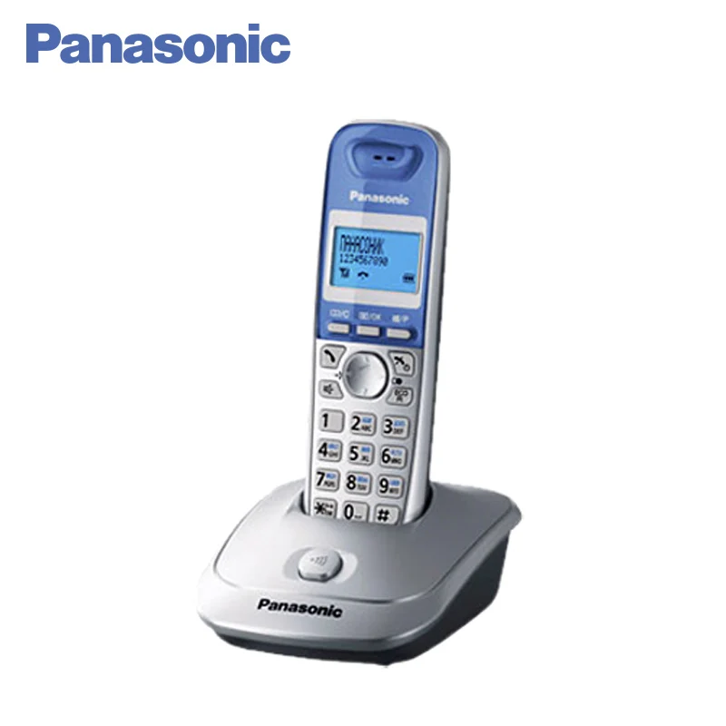 Panasonic KX-TG2511RUS DECT телефон ЭКО-режим возможность установки на стене время/дата