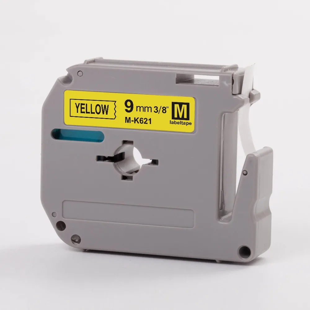 3 шт. белые этикетки для Brother P touch черный на желтом|p-touch labeler|brother p-touchbrother label |